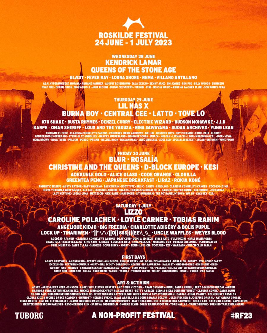 Roskilde Festival 2023 plakat