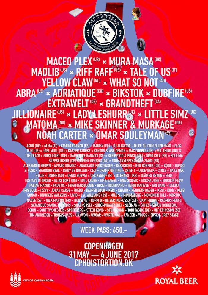 Distortion 2017 poster