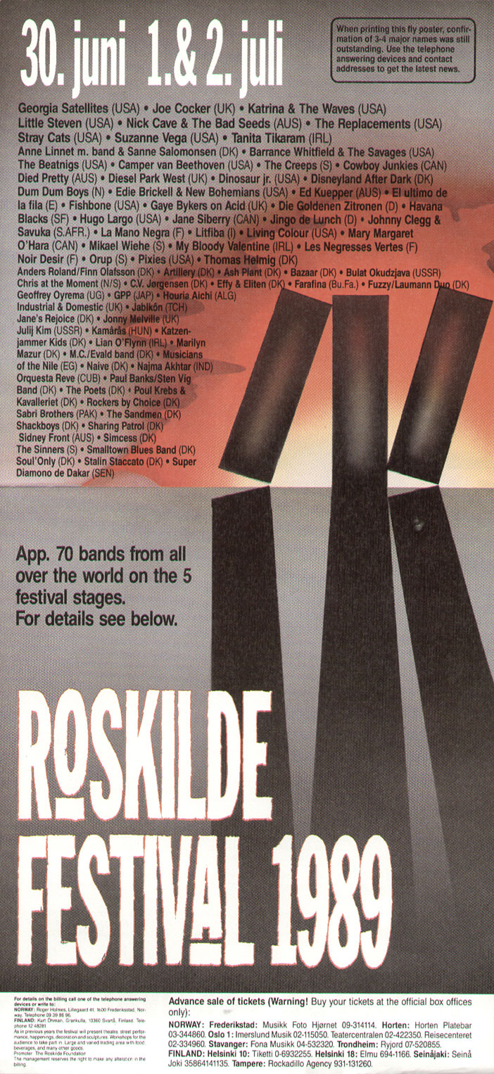 Fordampe panik spørge Roskilde Festival