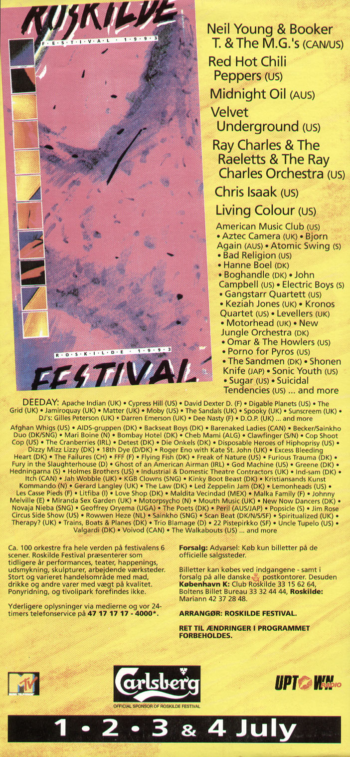 Roskilde Festival 1992