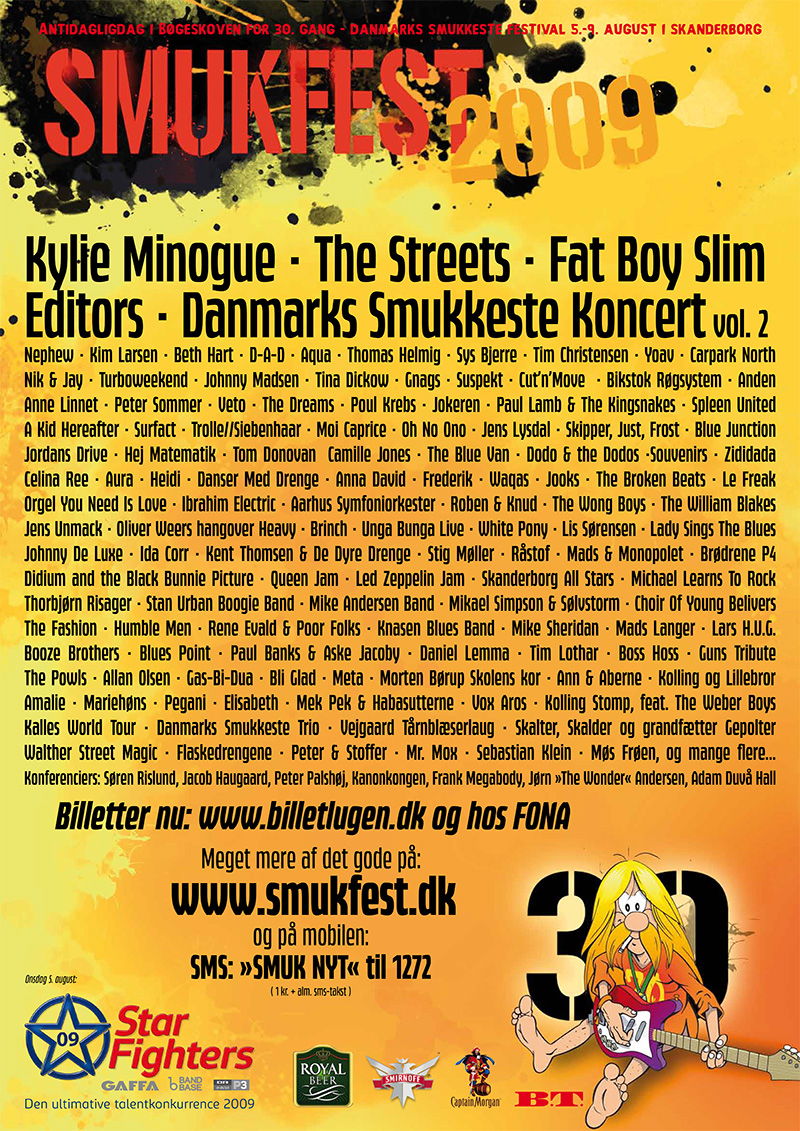 Smukfest 2009 poster