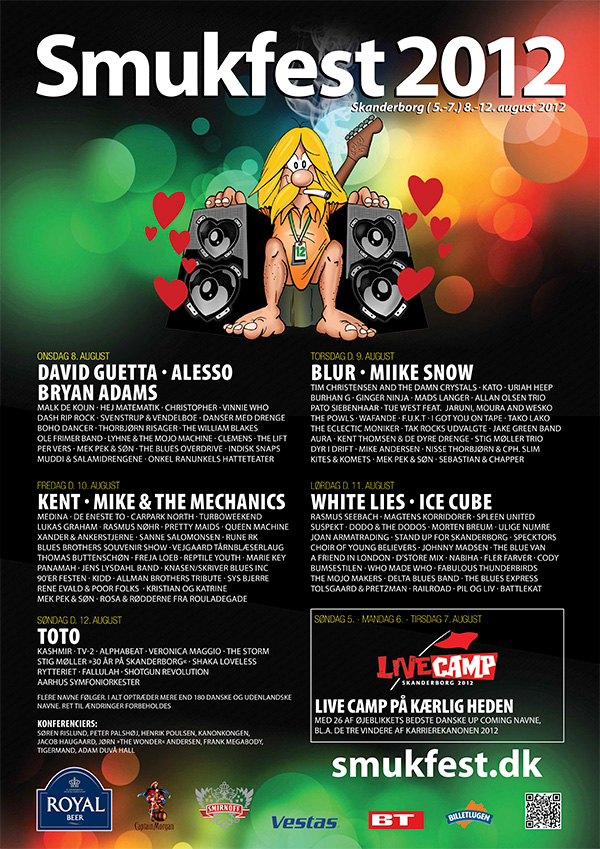 Smukfest 2012 poster