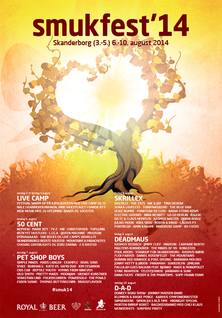 Smukfest 2014 poster