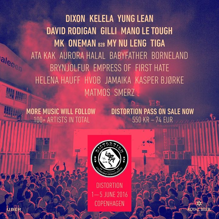 Distortion 2016 poster