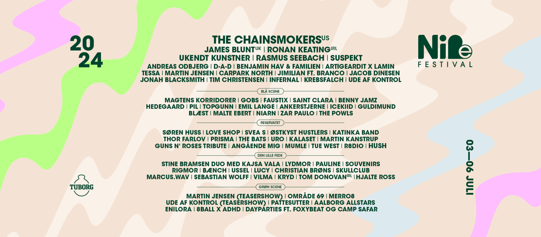 Nibe Festival 2024 poster