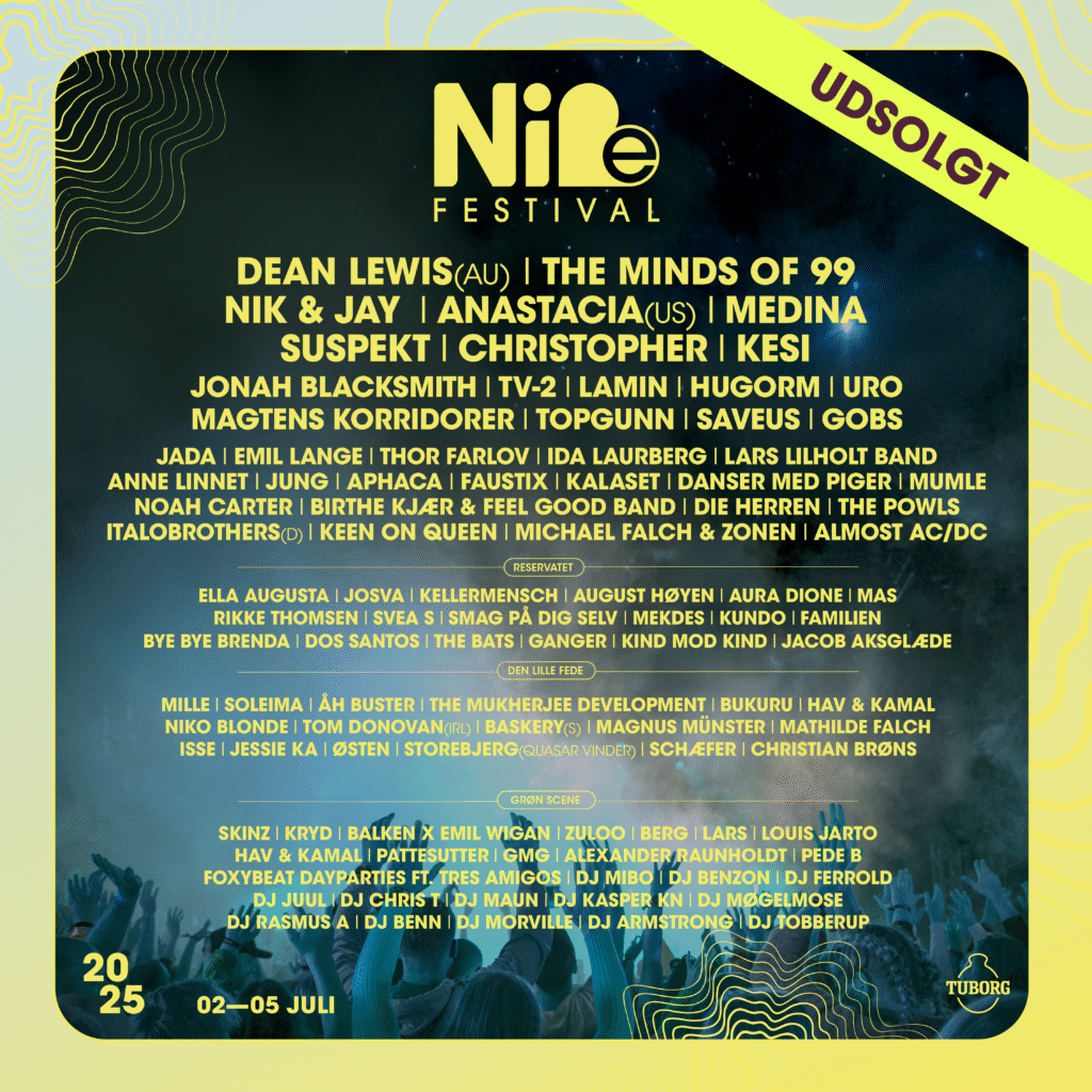 Nibe Festival 2025 plakat